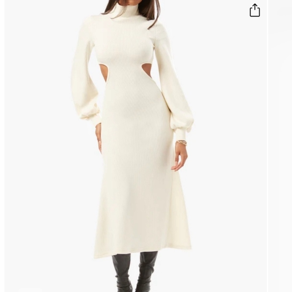 We wore what Cut out maxi dress